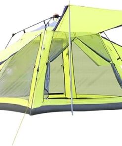 Portable 3-4 Person Waterproof Instant Open Camping Tent Fruit Green