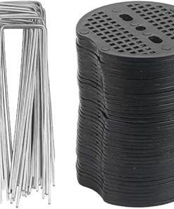 Multipurpose Metal Garden Pegs Set for Ground Cover Control