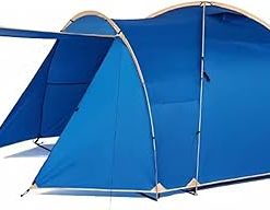 Lightweight Waterproof 4 Person Camping Tent with Porch for Hiking