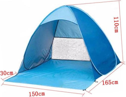 Quick-Open Sun Shelter Tent for Beach Camping Fishing and Picnics - Image 2