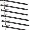 Milisten 3 Sets Fishbone Tent Pegs Windproof Camping Accessories 6pcs 3