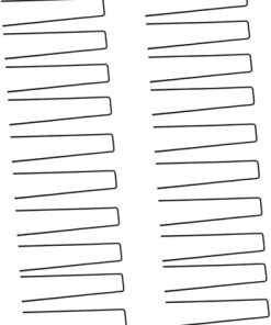 50pcs Galvanized U-Shaped Gardening Nails for Turf and Landscape