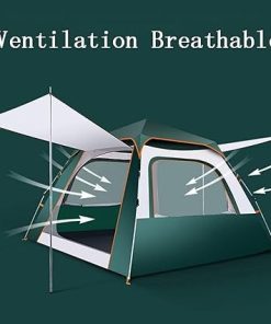 Instant Pop-Up Camping Tent for 3-4 Persons Waterproof Outdoor Use 2
