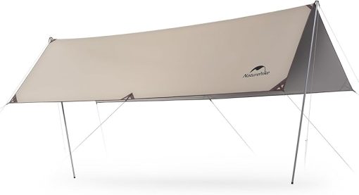 Naturehike 16X12FT Waterproof Tarp with Poles for Camping and Travel