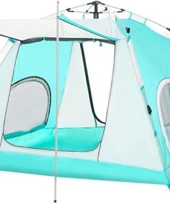 Lightweight Instant Pop Up Tent for Family Camping with Porch