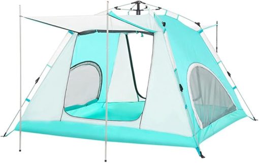 Lightweight Instant Pop Up Tent for Family Camping with Porch