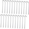 Happyyami Unbreakable Outdoor Stakes for Safe and Secure Camping 4