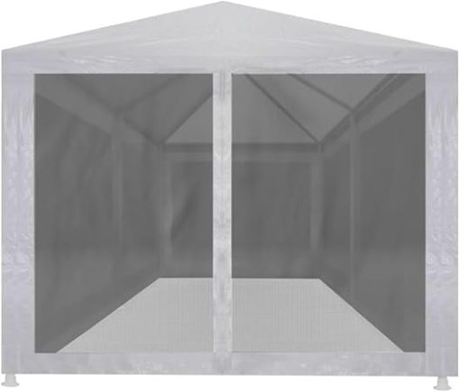 Party Tent with 6 Mesh Sidewalls 19.7' X 9.8' - Image 2