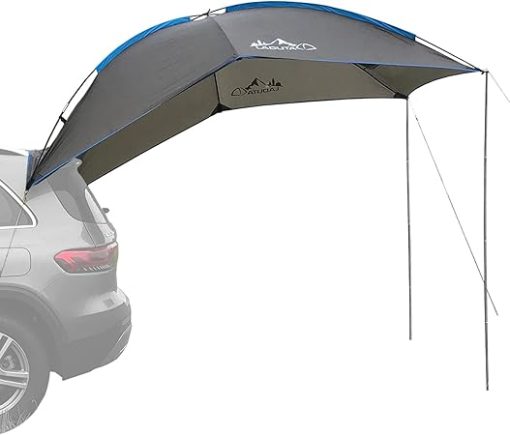 Waterproof Car Rear Tent Camping Shelter for Beach and Sunshade - Image 2