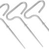 Lightweight Metal Tent Stakes with Fluorescent Tips for Easy Finding 3