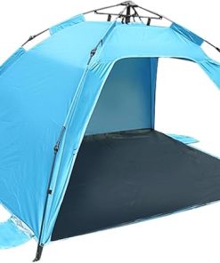 Portable Beach Tent Sunshade UV Resistant Easy Setup for All Ages