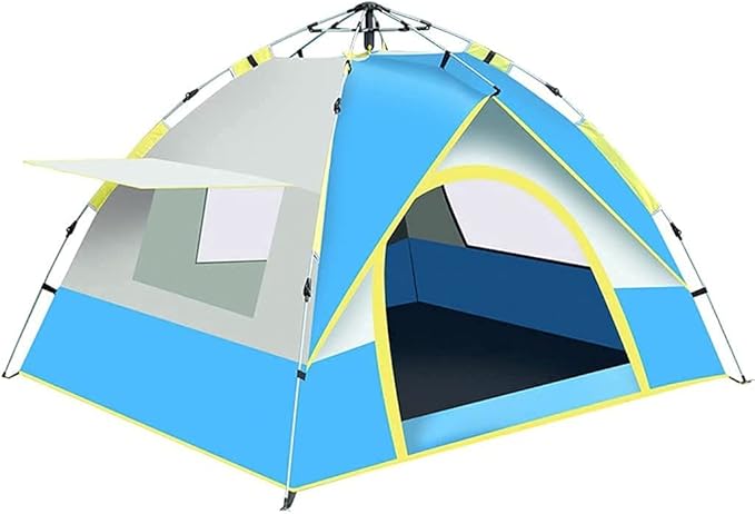 Hydraulic Dome Canopy Tent Automatic Waterproof for 3-4 Campers Hydraulic Dome Canopy Tent Automatic Waterproof for 3-4 Campers