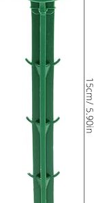 Happyyami 100 Pcs Durable Plastic Ground Stakes for Gardening and Tent 2