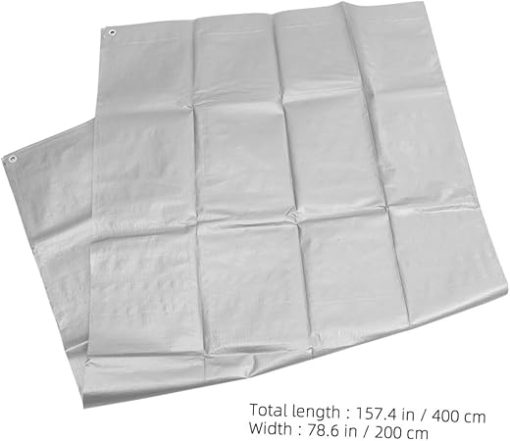 Log Stack Cover Sun Mesh Waterproof Shade for Garden Patio 2m x 4m - Image 2