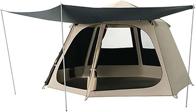 Large Waterproof Camping Tent for 5-8 People – Easy Setup Portable Dome Large Waterproof Camping Tent for 5-8 People - Easy Setup Portable Dome