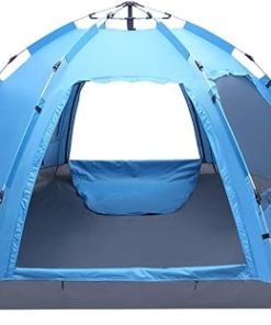 Easy Setup Waterproof Pop Up Tent for Family Trekking and Camping