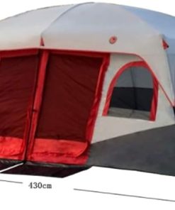Windproof Waterproof Multi-Person Camping Tent for Outdoor Use 2
