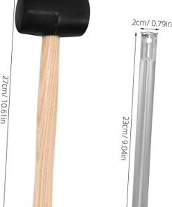 Tent Stake Set for Hiking and Camping Poles Portable Tent Accessories 2