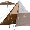 Onefires Large Teepee Tent for Family Camping 4-8 Person Hot Tent 3