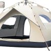 Folding Beach Tent Canopy for 2-3 People UV Protection Easy Setup 3