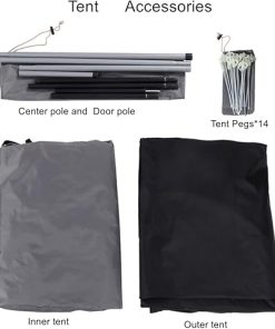 UNISTRENGH 4 Season Camping Teepee Tent for Outdoor Hiking and Hunting 2