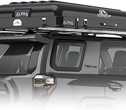 Alpha Hard Top Side Open Tent for 4 People in Black 2