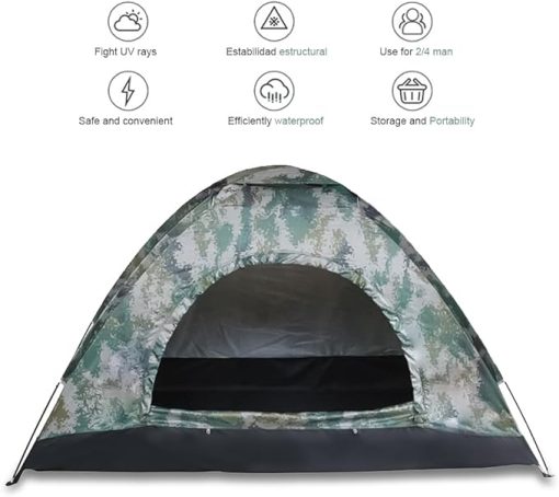 Lightweight Waterproof Camping Tent for Backpacking and Hiking - Image 2