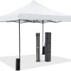 8 Pack Metal Tent Stakes with Storage Bag for Camping and Yard Use 4
