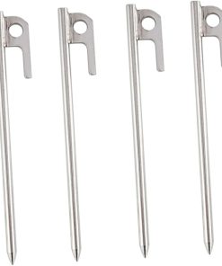 Stainless Steel Ground Anchor Tent Pegs for Canopy and Garden Use