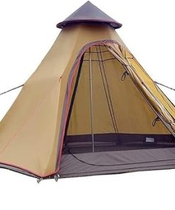 Waterproof Pyramid Tent for 4-6 People Ideal for Family Camping Trips