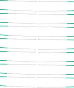 60 Pcs Heavy Duty Lawn Pegs Galvanized Garden Stakes for Outdoor Use