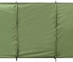 Wind Blocker 4.6×9.8 Feet Oxford Cloth Beach Privacy Screen Set