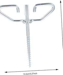 Ice Fishing Shelter Anchor Kit for Winter Tent and Ice Hut Use 2
