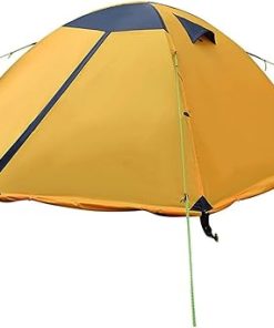 Family Camping Tent for 3-4 People Waterproof for Hiking and Travel 2