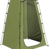 Chestnut Brown 4 Person Family Camping Tent Waterproof Easy Setup 3
