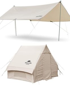 Naturehike Inflatable Tent and Durable Tent Tarps for Camping