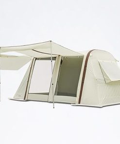 Inflatable Glamping Tent for 5-8 People Quick Setup Outdoor Camping