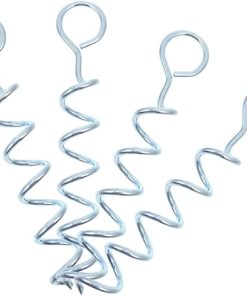 Toyvian 4pcs Sturdy Outdoor Tent Stakes for Camping Easy to Install