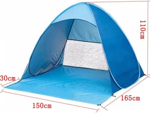 Milisten Mini Beach Tent Automatic Pop Up Canopy Lightweight Shade - Image 2