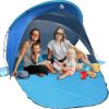 Beach Canopy Sun Shelter 20×20 FT Pop Up Tent with UPF 50+ Protection 4