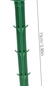 100pcs Tall Garden Stakes Plastic Ground Pegs Easy Install Landscaping 2