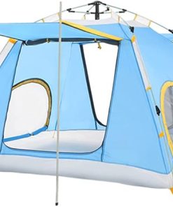 Lightweight 3-4 Person Automatic Pop Up Tent for Family Camping