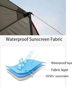 Durable Waterproof Car Awning Sun Shelter for SUV Tailgates 2