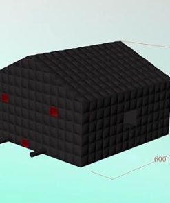 20FT Portable Black Inflatable Party Tent for Events and Shows 2