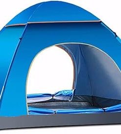Pop Up Camping Tent 3-Person Rainproof Dome for Outdoor Adventures