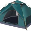 Large 3-4 Person Automatic Pop-Up Camping Tent for Outdoor Use