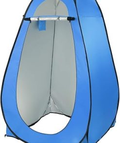 Portable Pop Up Privacy Shower Tent for Camping 1-2 Person Use