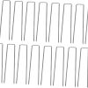 Versatile 50 Pack Turf Nails Ground Staples for Landscape Fastening