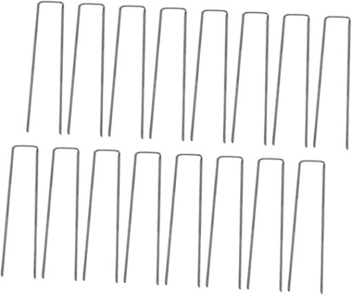 Versatile 50 Pack Turf Nails Ground Staples for Landscape Fastening