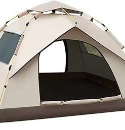 2-3 Person Easy Setup Windproof Waterproof Camping Tent for Outdoors 2